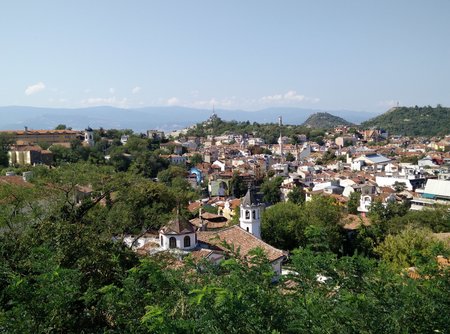 The center of Plovdiv - the city of the 7 hills